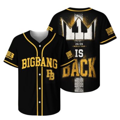 BIGBANG 20th Anniversary Baseball Jersey