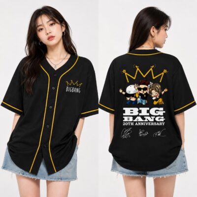 BIGBANG World Tour VIP Baseball Jersey