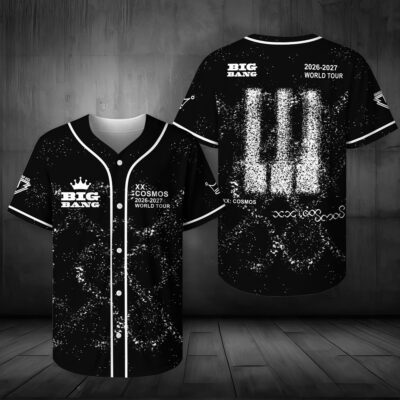 BIGBANG 20th Anniversary Black Baseball Jersey