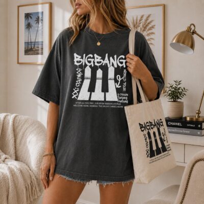 BIGBANG Piano World Tour Washed T-shirt