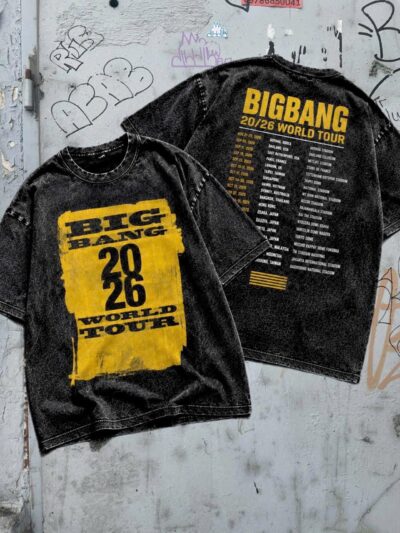 BIGBANG VIP World Tour Washed T-shirt