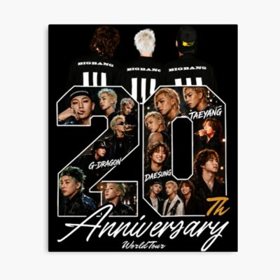 Bigbang 20th Anniversary World Tour Poster