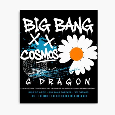 Gd Bigbang Cosmos Kpop Concert Graphic Poster