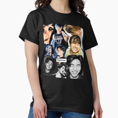 Daesung Simple Name Art Design T-shirt