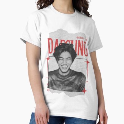 Bigbang Daesung Y2k Red Black Collage T-shirt