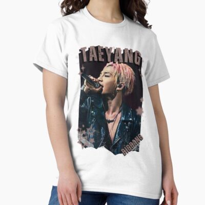 Bigbang Taeyang Retro Y2k Scrapbook Collage T-shirt