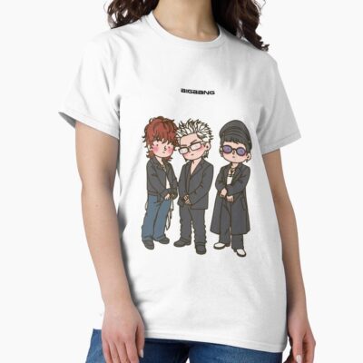Bigbang Kpop Group Music Design T-shirt