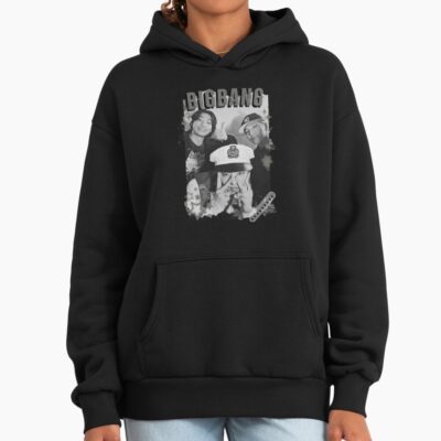 Bigbang Retro Y2k Preppy Scrapbook Collage Hoodie