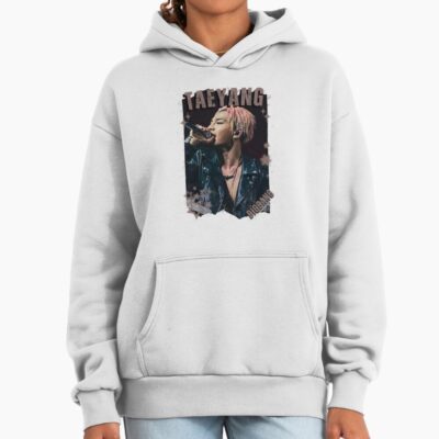 Bigbang Taeyang Retro Y2k Scrapbook Collage Hoodie