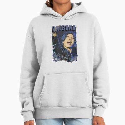 Bigbang Daesung Retro Y2k Scrapbook Collage Hoodie
