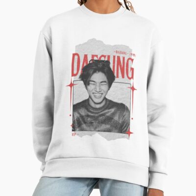 Bigbang Daesung Y2k Red Black Collage Sweatshirt