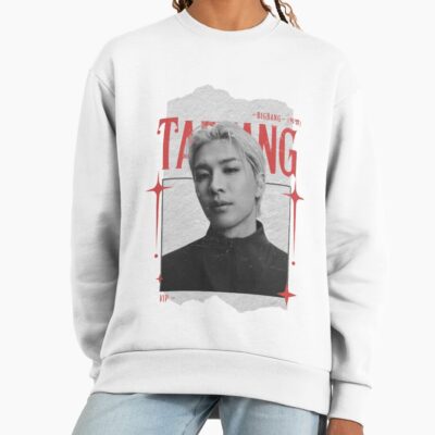 Bigbang Taeyang Y2k Red Black Collage Sweatshirt