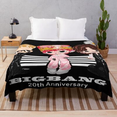 Bigbang Biiig Cosmos 2026 World Tour Throw Blanket