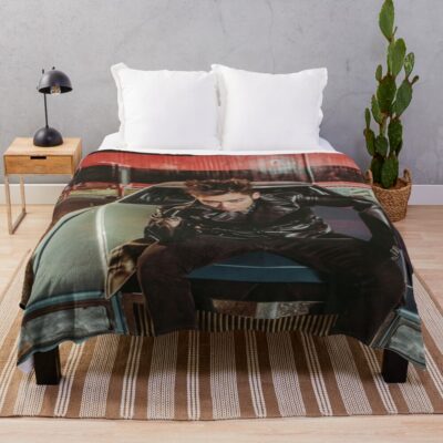 Bigbang Top Music Graphic Design Throw Blanket