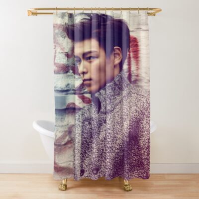 Top Bigbang Kpop Choi Seung Hyun Shower Curtain