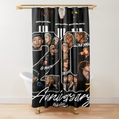 Bigbang 20th Anniversary World Tour Shower Curtain