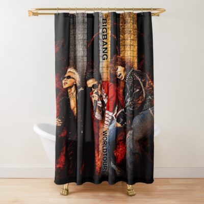 Bigbang World Tour 2026 2027 Shower Curtain