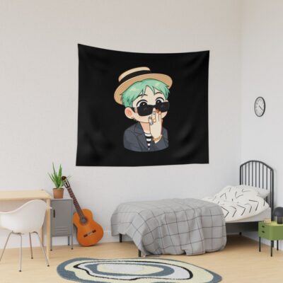 Bigbang Kpop Group Graphic Design Tapestry