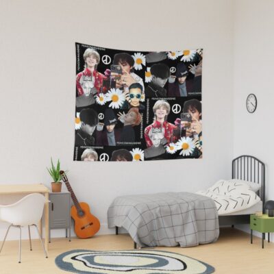 G Dragon Kwon Ji Yong Peaceminusone Tapestry