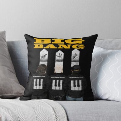 Bigbang Concert Live Music Design Throw Pillow