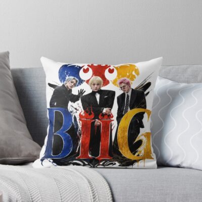 Bigbang Taeyang Daesung G Dragon 2026 Throw Pillow