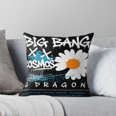 Gd Bigbang Cosmos Kpop Concert Graphic Throw Pillow