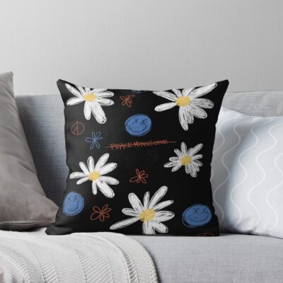 Bigbang Kpop Group Music Design Throw Pillow