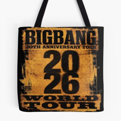 Bigbang 2026 World Tour Anniversary Vintage Tote Bag